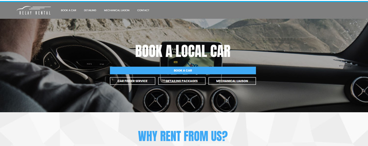 Relay Rental car rental service